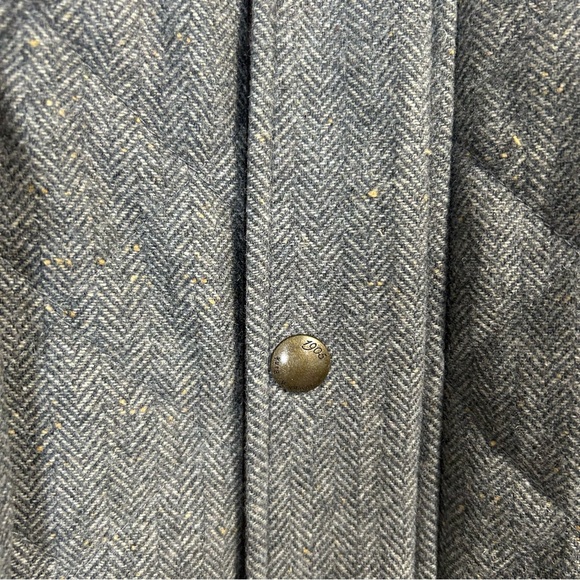 Jos A Bank 1905 Outerwear Big & Tall Size 3X Gray Brown Quilted Outerwear Vest - Picture 11 of 14